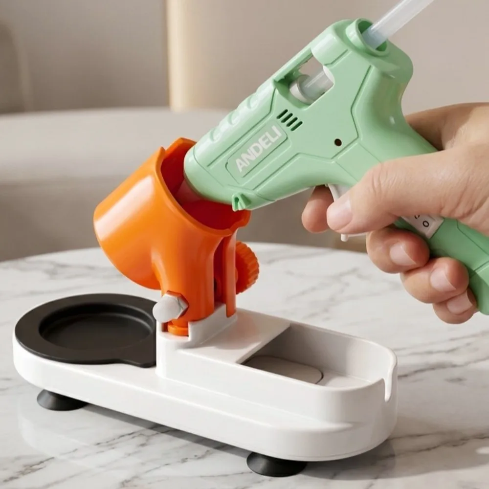 Universal Hot Glue Tool Stand Multi-functional Heat Resistant Hot Glue Rack Portable Anti-Slip Hot Glue Organizer