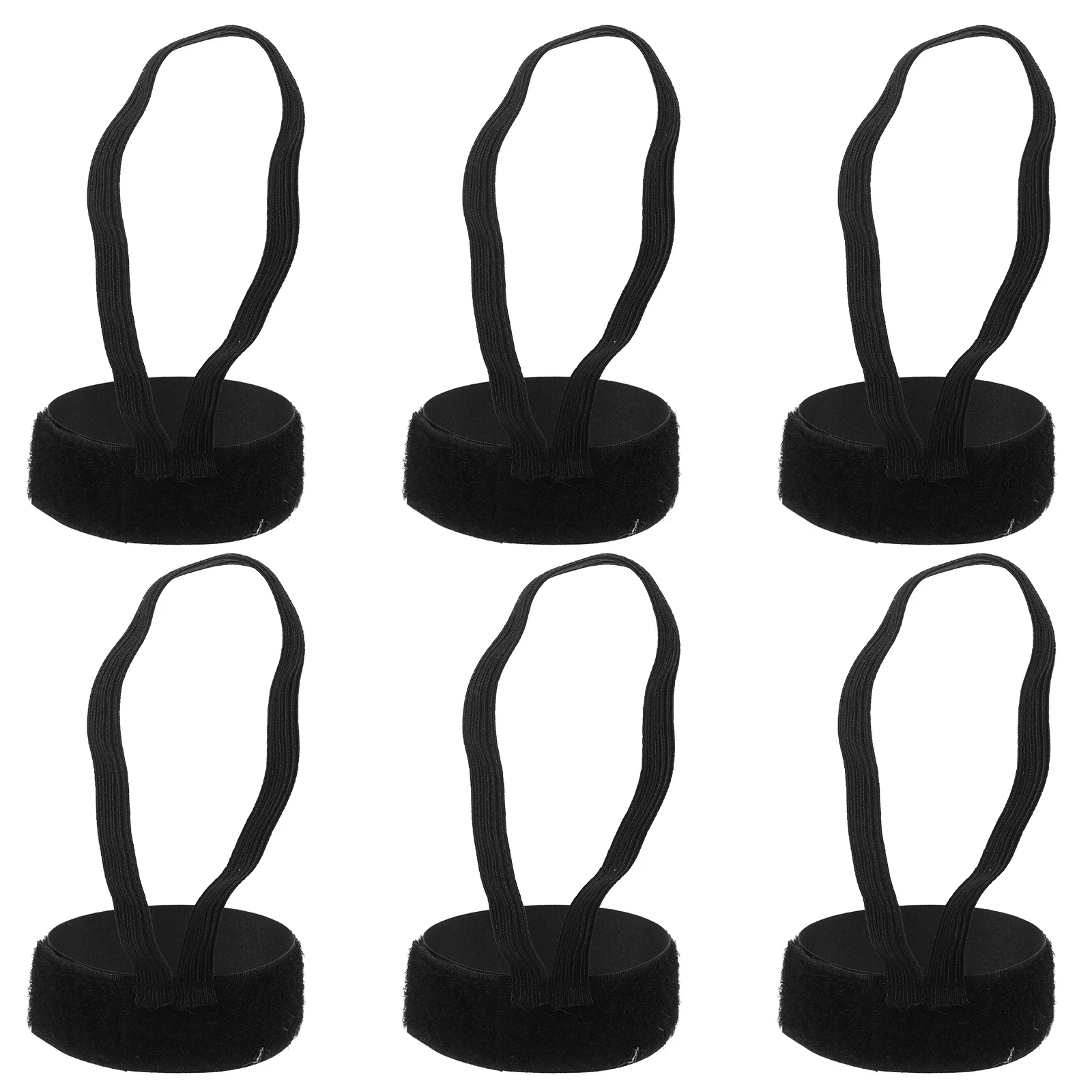 

6Pcs Football Referee Wristbands Reliable Elastic Sticky Band Soccer Referee Indicator Wrist Bands Football Gear