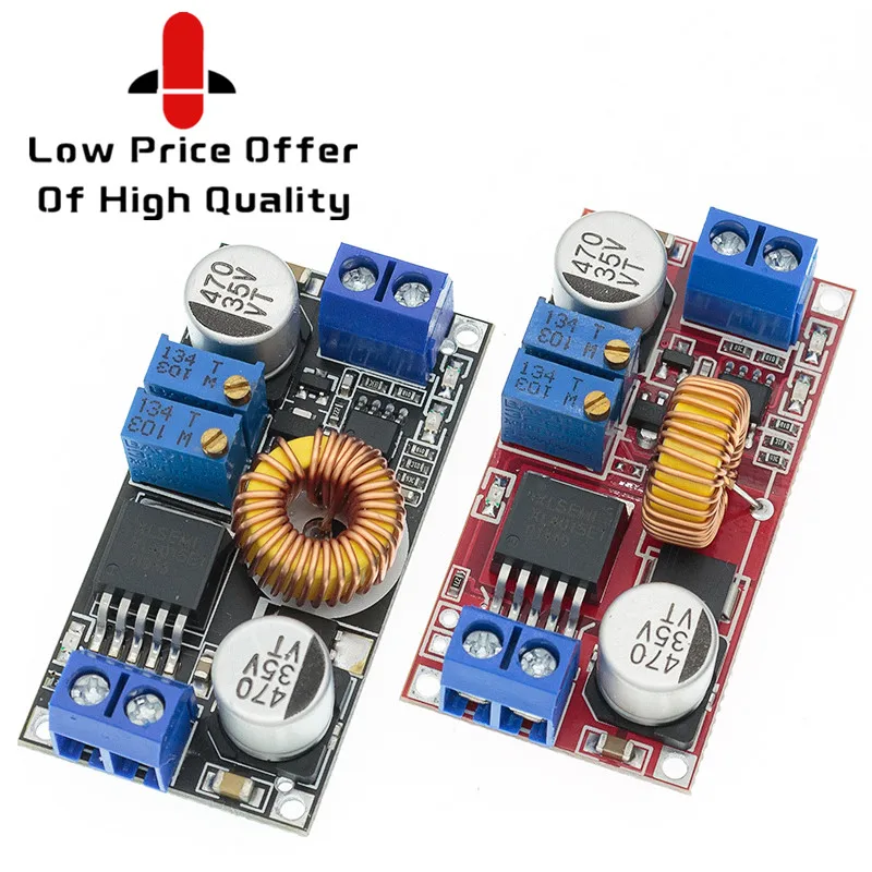 Original 5A DC to DC CC CV Lithium Battery Step down Charging Board Led Power Converter Lithium Charger Step Down Module XL4015