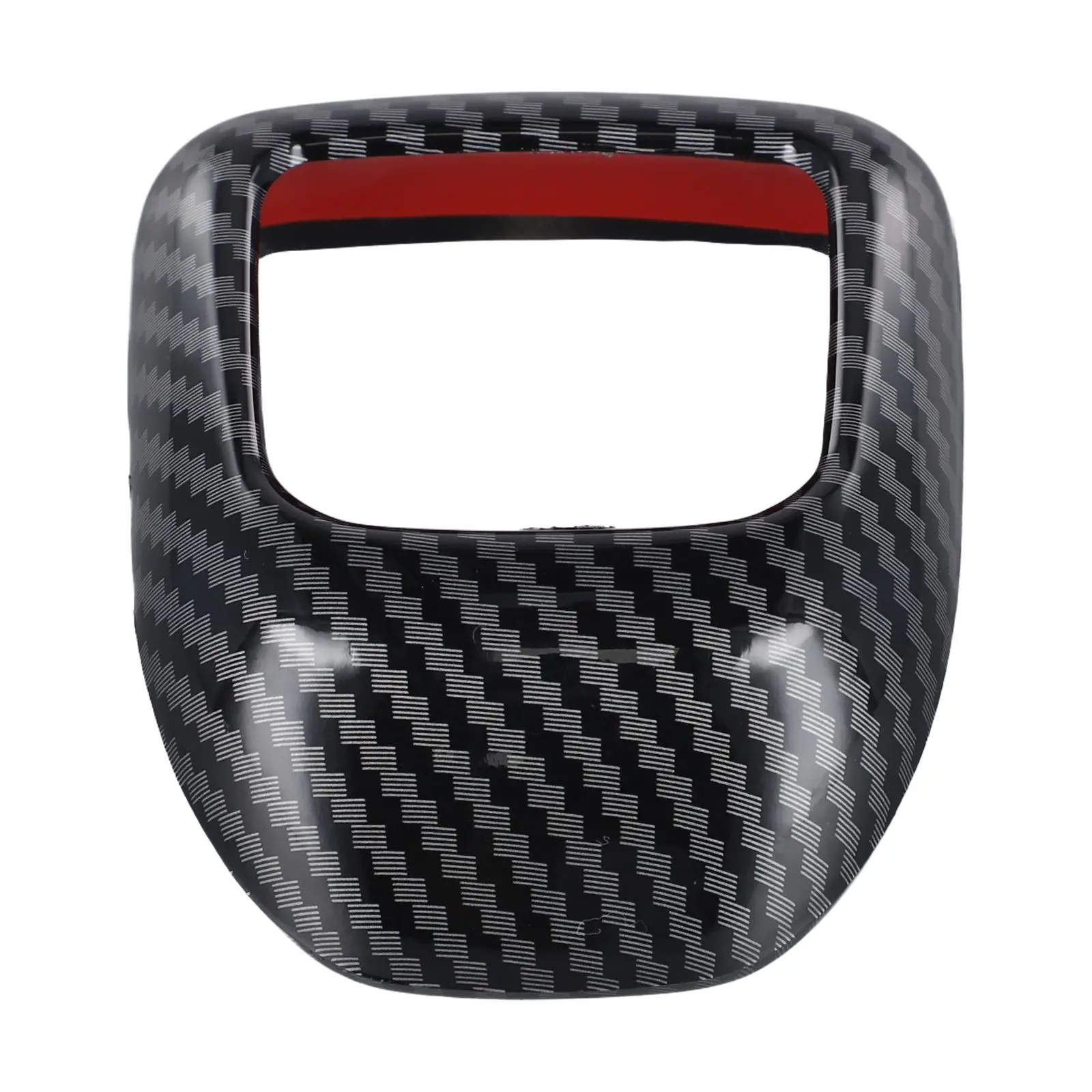 Add a Touch of Elegance to Your For Nissan For Rogue 2021 2024 with Carbon Fiber Look Gear Shift Knob Cover Trim