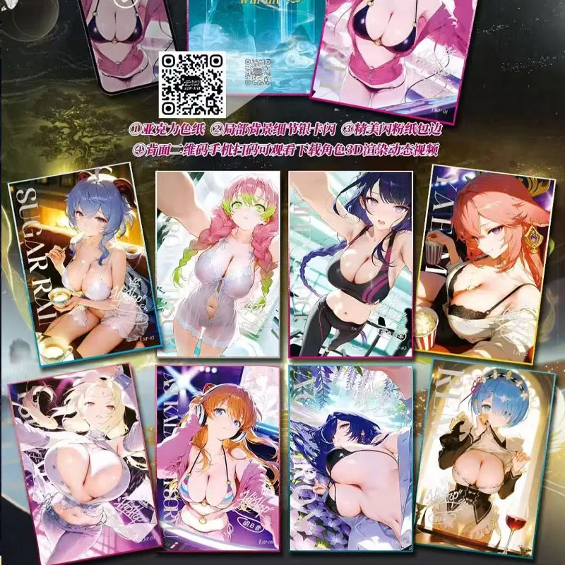 Carte de Collection histoire de déesse, nouveau Style, carte A5 nue Sexy, boîte Booster ACG Waifu, vente limitée, jouet Doujin, cadeau pour adulte, 1 boîte/1 pièces