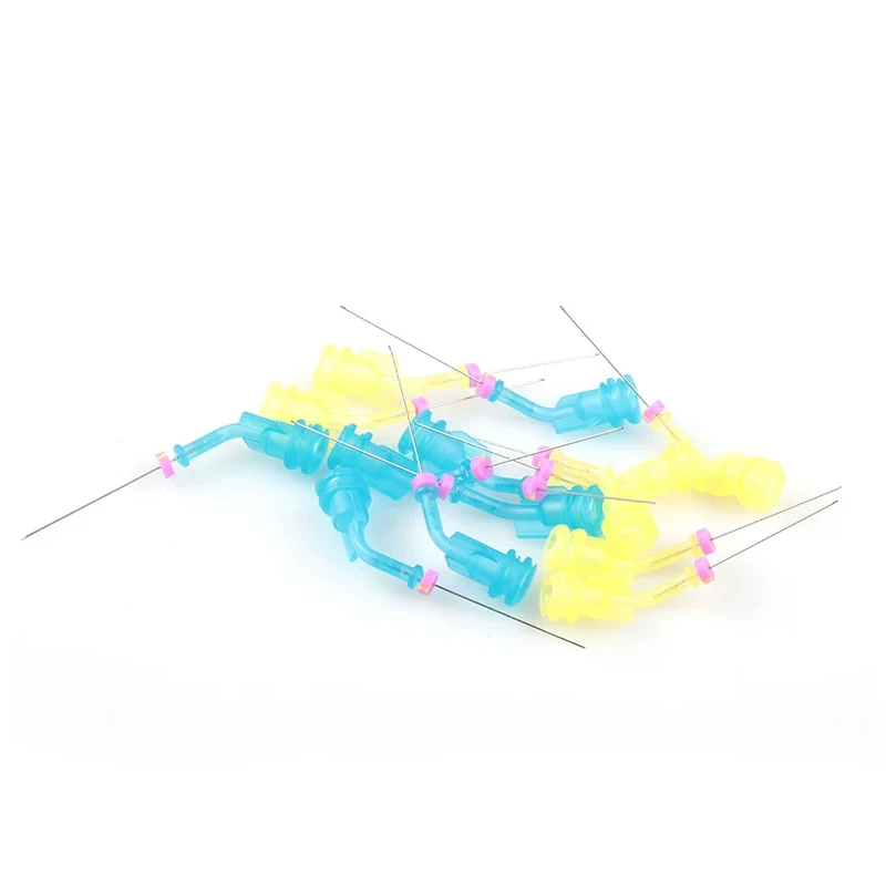 Yirui M3 Disposable Dental Irrigation Needle Side Port Endo Needle 22mm 26mm Root Canal Cleaning Tips 20pcs/Box