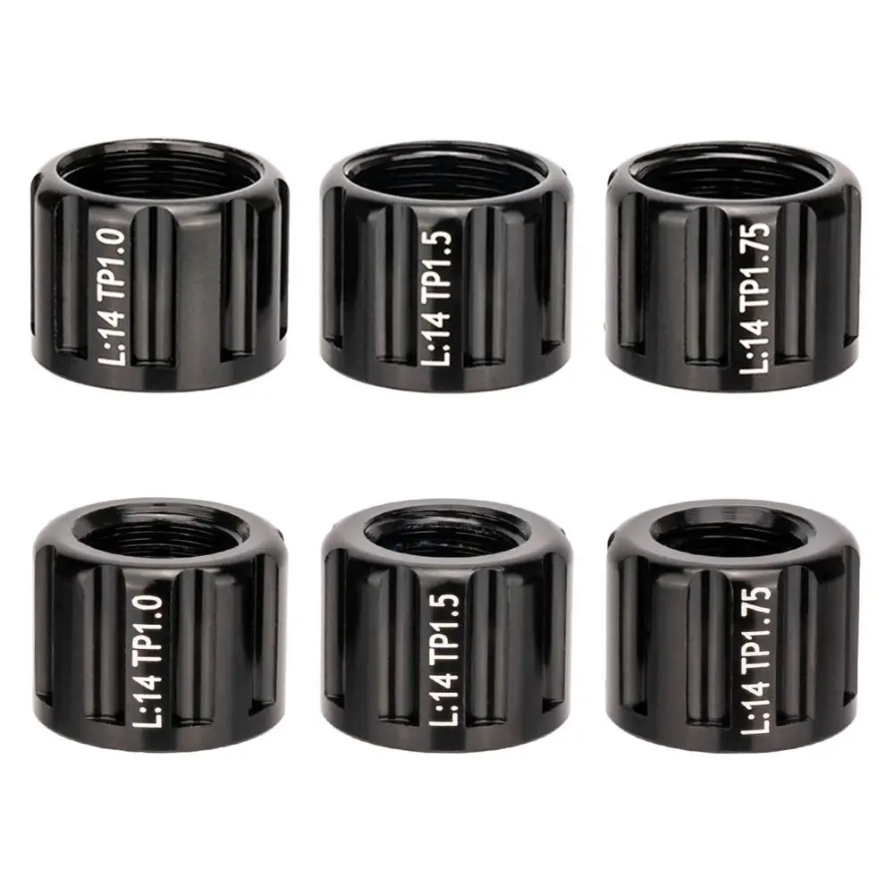 

M12/M15 Bike Thru Axle Nuts Rear Durable Corrosion-resistant Highway Truck Barrel Shaft Nut Universal Replaceable