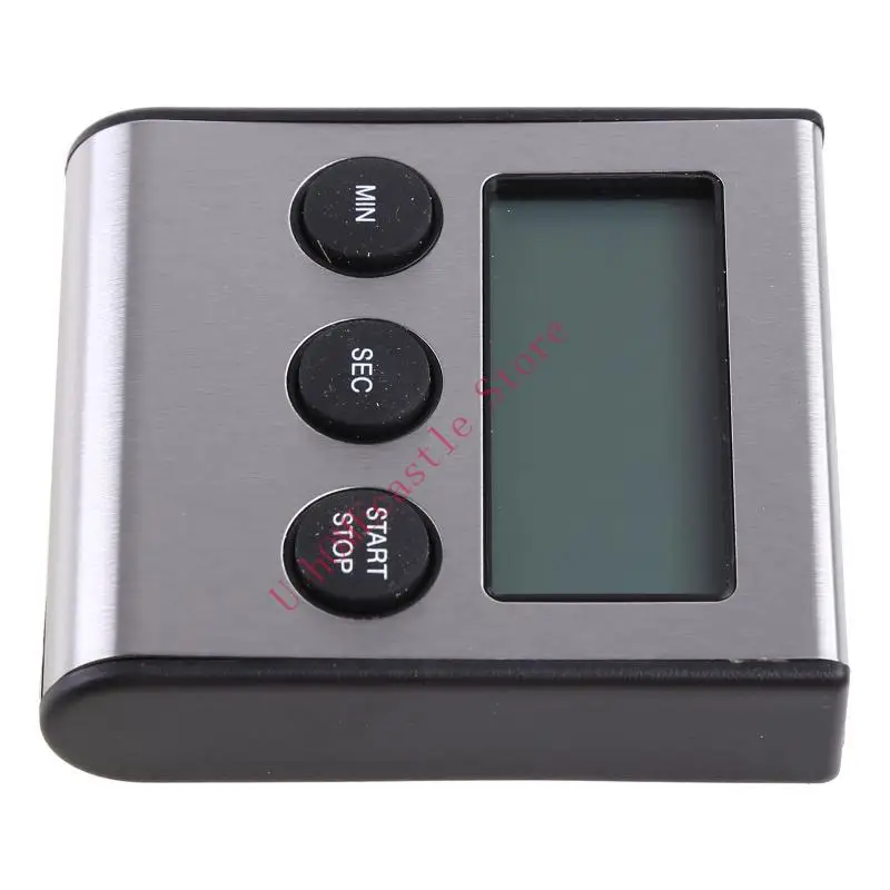 63HF Portable Timer Countdown Timer Large Screen with Loud Alarm LCD Screen for Home