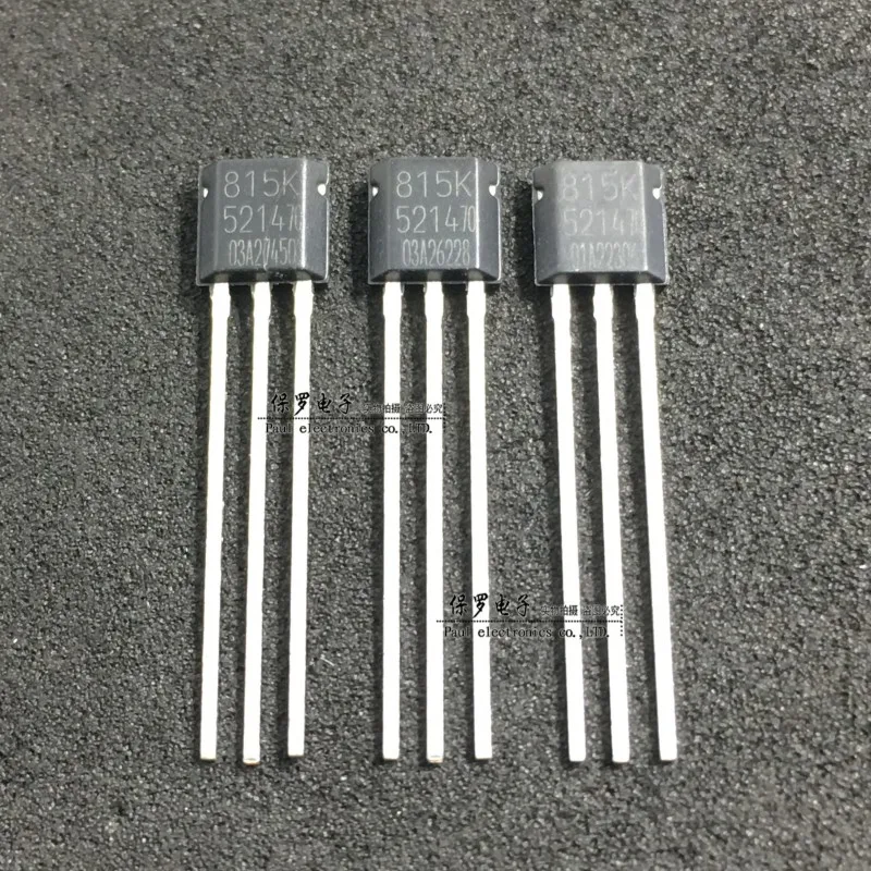 5pcs/ HAL815UT-K screen printing 815K 815A programmable Hall sensor accelerator pedal angle position detection