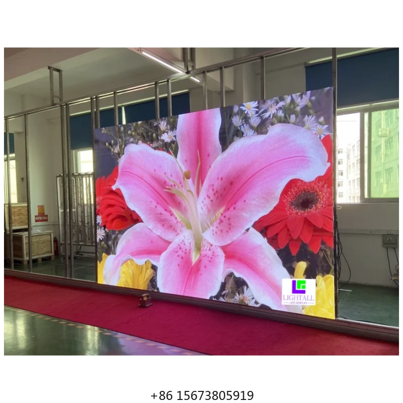 

High Definition LED Display Video Wall for Stage Backdrop or Conference Indoor Wal-mountedl 500x500mm Panels