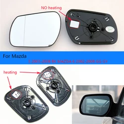 Car mirror body 69-1G7 door mirror glass with heated function for Mazda 3 2003-2008 BK Mazda 6 2002-2008 GG GY
