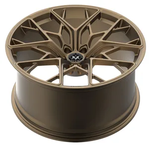 Fettbronze gefälschte Felgen, Aluminium League -Räder, gefälschte Felgen für Benz, BMW, Audi, VW, Honda, Toyota, 17 18 19 20 Zoll, 5x114.3, 5x108, 5x112, 5x120 12 Hauptverkaufsräder RIM 20 5x114 - №4
