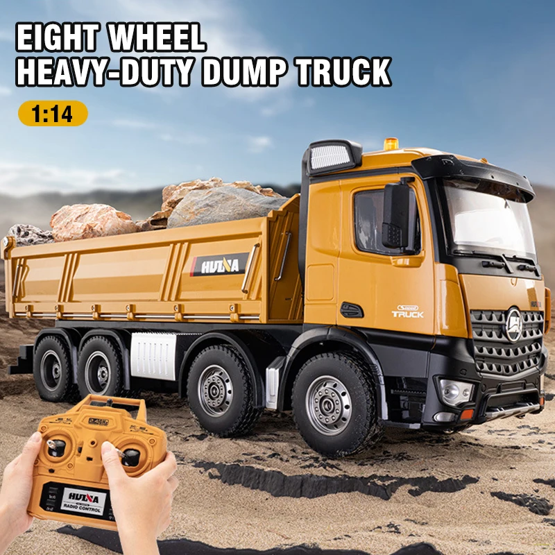 Rc Hobby Excavator - Huina 1536 RCダンプトラック 1/14 12CH合金トラック ラジコンショベルカー