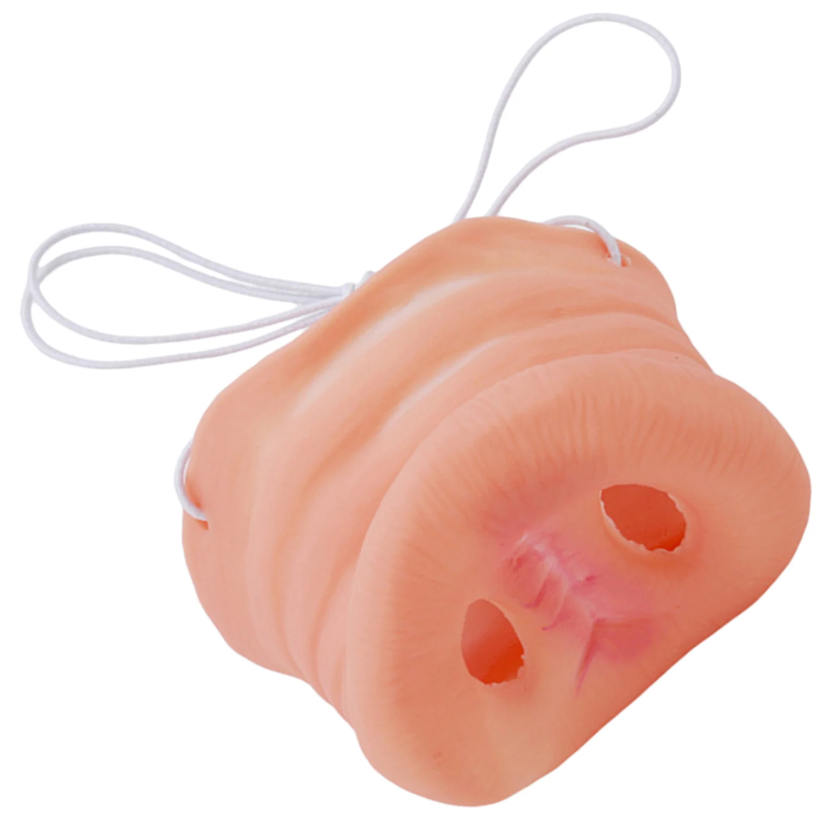 จมูกหมูจำลองน่ารักสำหรับงานปาร์ตี้ฮาโลวีน คอสเพลย์ละครสัตว์ แต่งตัวตลก อุปกรณ์ประกอบฉากสัตว์ทำจากยางลาเท็กซ์