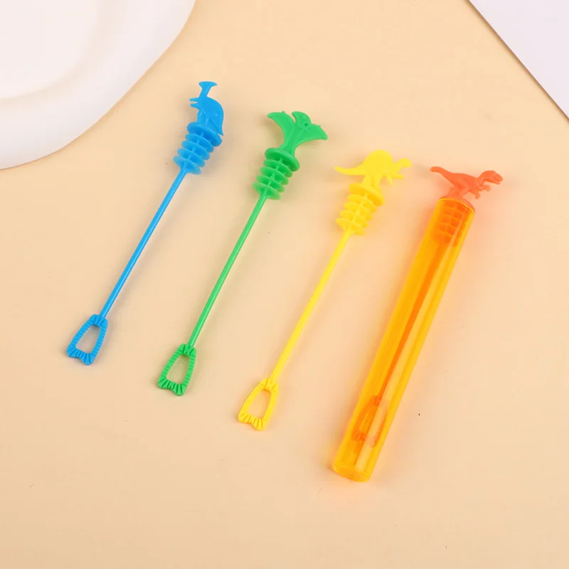10/20/30 Stück Dinosaurier-Seifenblasenröhrchen Leere Seifenblasenflaschen Spielzeug für Kinder Geburtstagsparty-Geschenke Hochzeitsgastgeschenke Babyparty – Detail 9