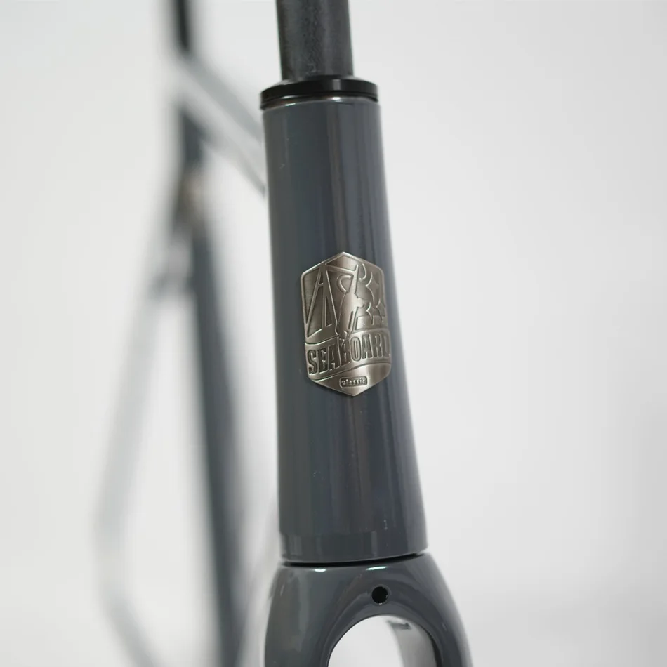 Last 3 pcs SEABOARD FA03 Fixed Gear Bicycle Frameset Carbon Fork 700C Single Speed Track Bike Aluminum Alloy Frame 55/58CM - view 2