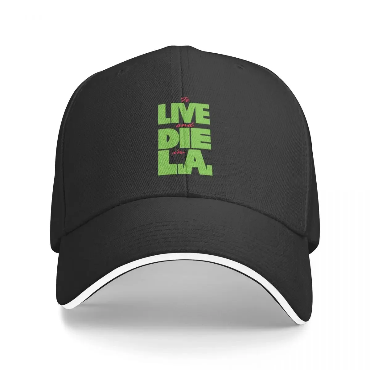 

To LIVE and DIE in L.A. Baseball Cap New Hat western Hat Hats Man Women's