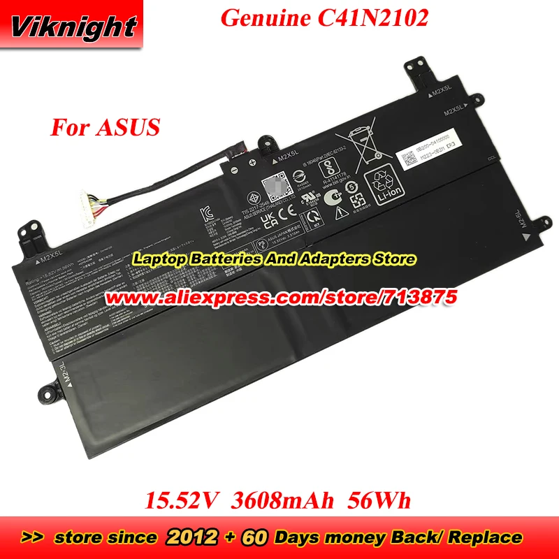 

Original C41N2102 Battery 0B200-04100000 for ASUS NR2201 NR2201ZA ROG FLOW GZ301ZA GZ301ZC GZ301ZE Zephyrus G14 GA402RJ GA402RK
