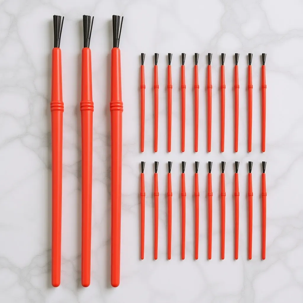 50pcs Fine Liner Painting Brushes Set for Watercolor Acrylic Gouache Detail Work Graffiti Craft Art