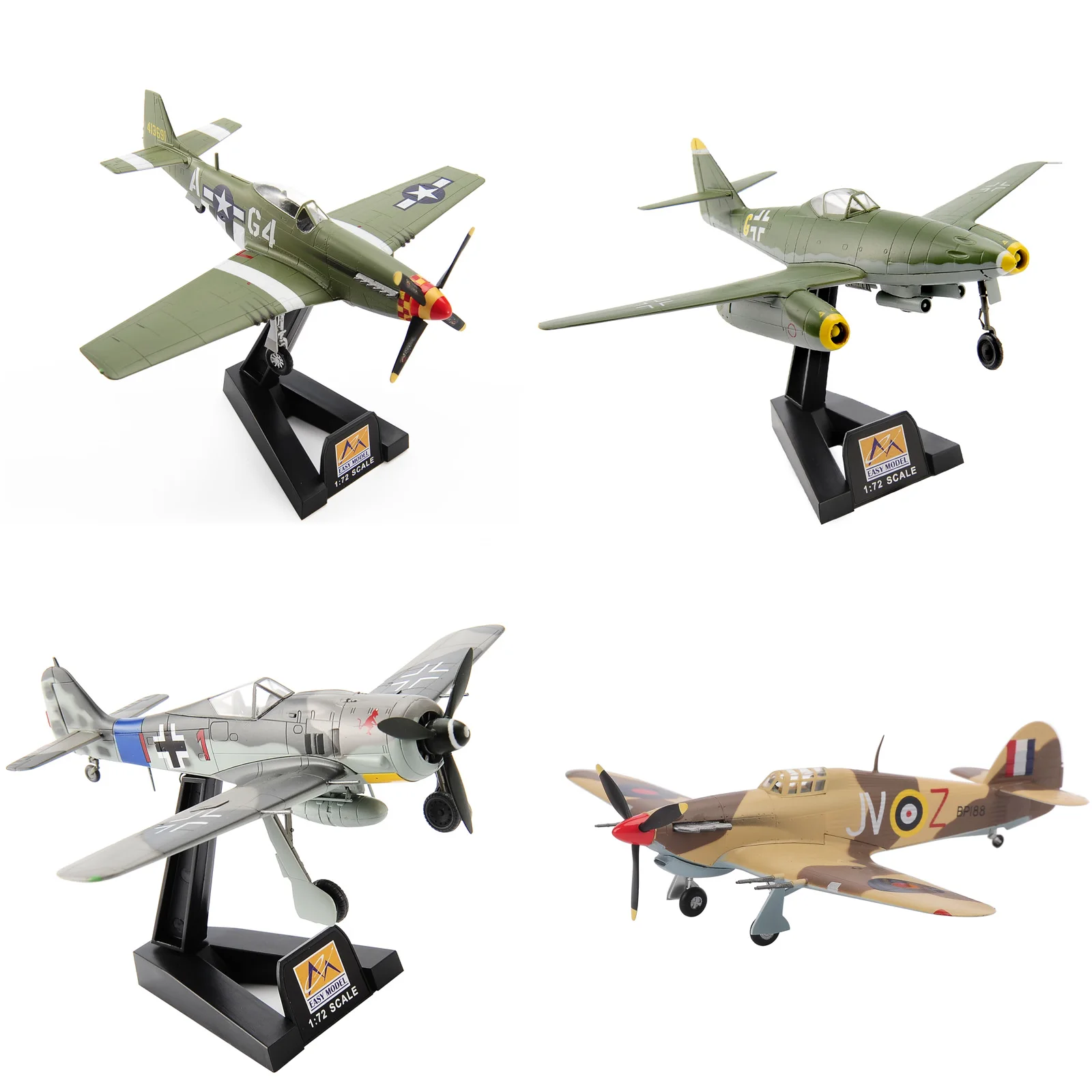 1/72 Scale Fighter  Plane Model  Military Plane Aircraft Model Collection