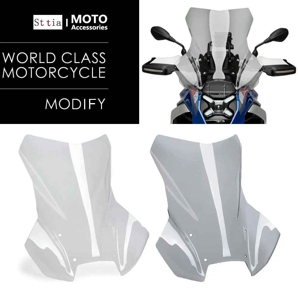

Motorcycle Accessories For BMW R1300GS NEW Expanded Windscreen Windshield GS1300 R1300GS Adventure Wind Deflector Screen Fairing