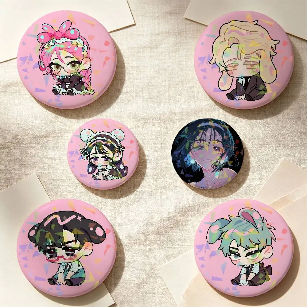 A-Alien Stage Cartoon Singer Backpack Pin Hat Pin Jacket Accessory Bag Decor Clothing Ornament Fashion Accessory