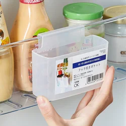 Multifunctional Fridge Sundries Storage Box Hanging Organization Box for Seasoning Bag Sauce Bag 11 * 4 * 6.5cm