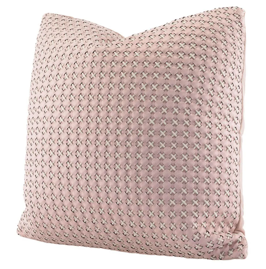 Fashion sweet lovely pink geometric square throw pillow/almofadas case 45,european trend cute design cushion cover home decore