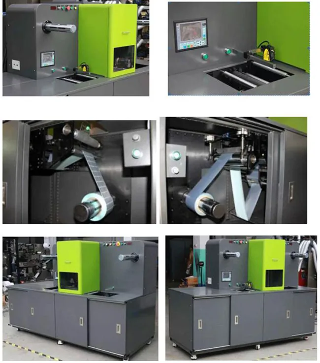 Máquina troqueladora de etiquetas digitales automática a la venta