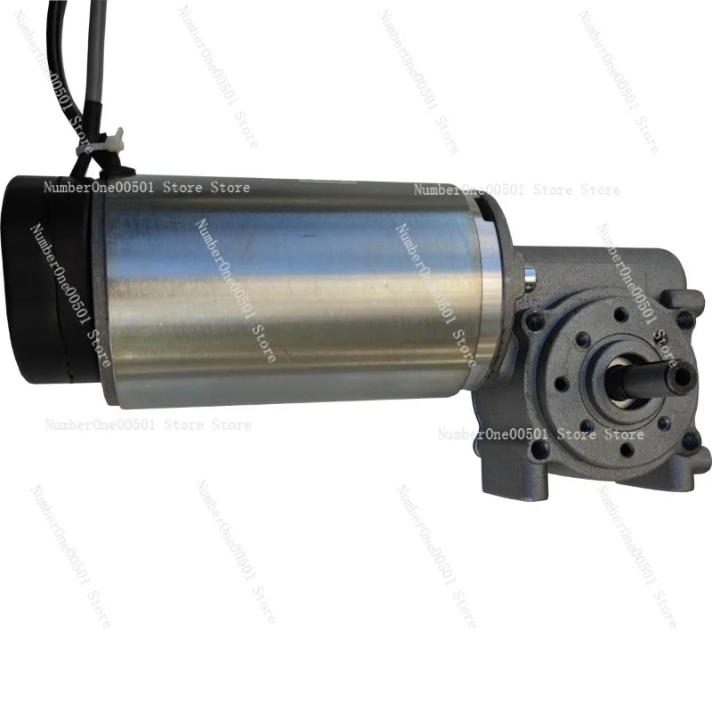 automatic glass door motor 60 w, 100 w worm gear deceleration motor with encoder