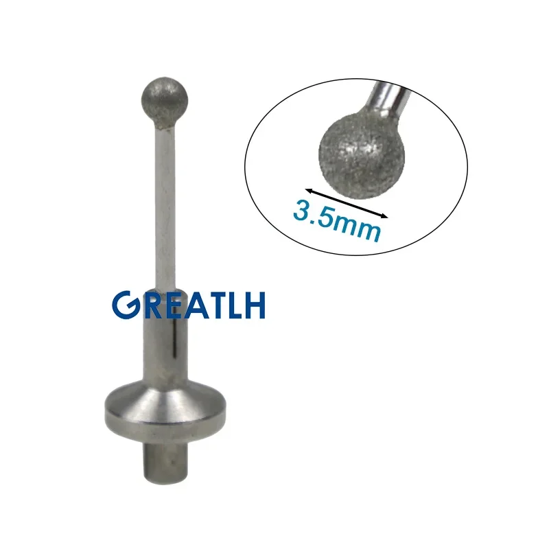 Portable Corneal Polisher 3.5mm Round Head Portable Eye Care Tool Ophthalmic Micro Instrument Black