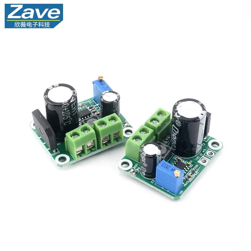 Low-voltage AC-DC Step-Down Power Supply Module, DC-DC Adjustable Voltage Regulator Power Supply, 2A Output with Rectification a