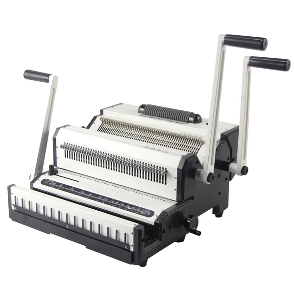 

Easy For Bind Multi-functional 2 In 1 Spiral Coil And Double Wire Binding Machine SW2500A