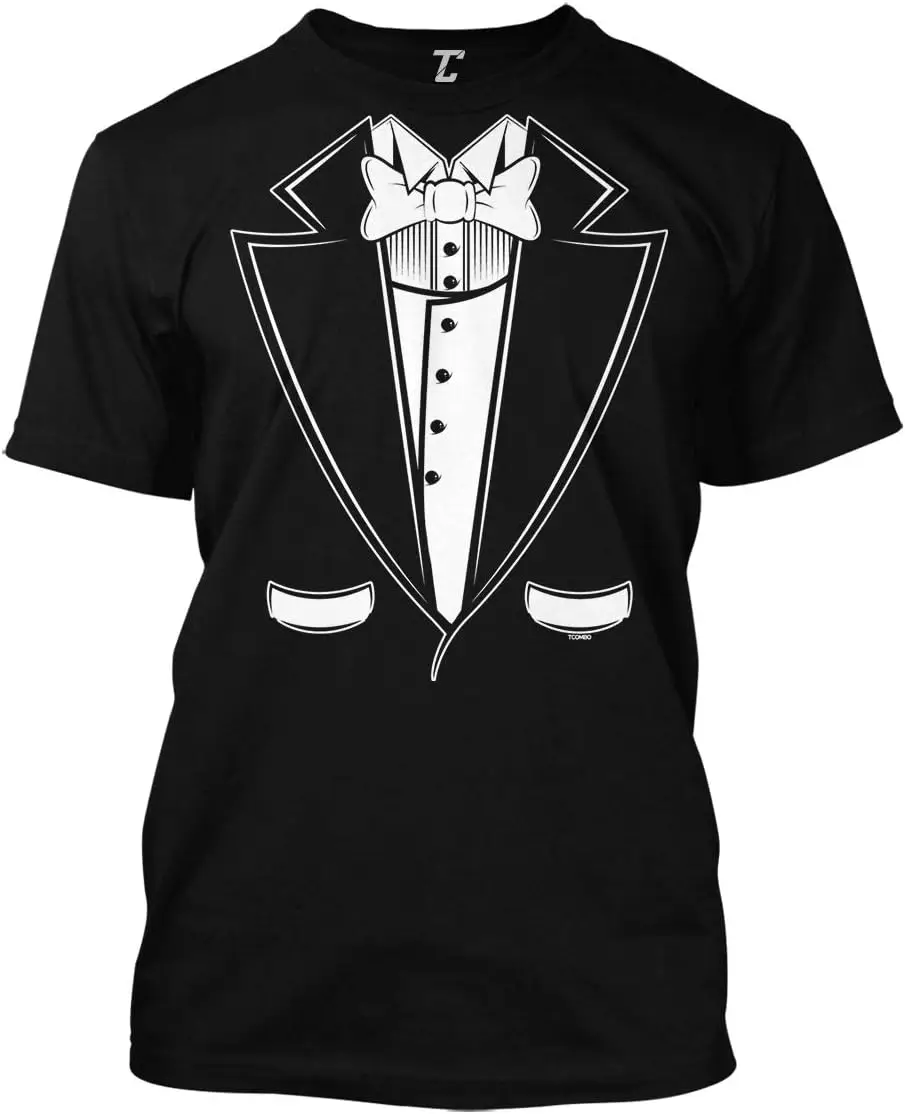 

White Tuxedo - Funny Formal Novelty Men's T-Shirt