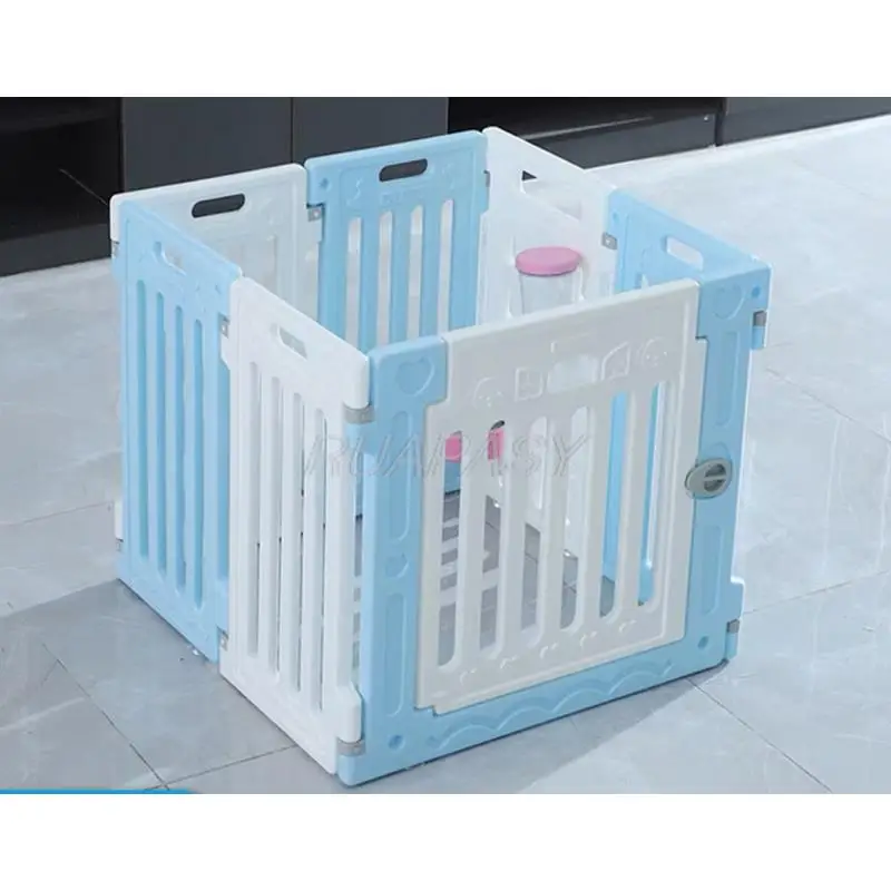 Dog Cat Playpen with Door Rabbit Guinea Pig Cages Dog Fence Cat House Cage Indoor & Outdoor Portable Yard Fence Crate Kitten