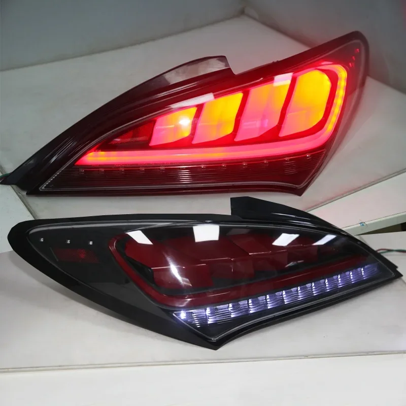 Full Led Rear Light For Genesis Coupe 2009-2011 Red Lens JY For Hyundai