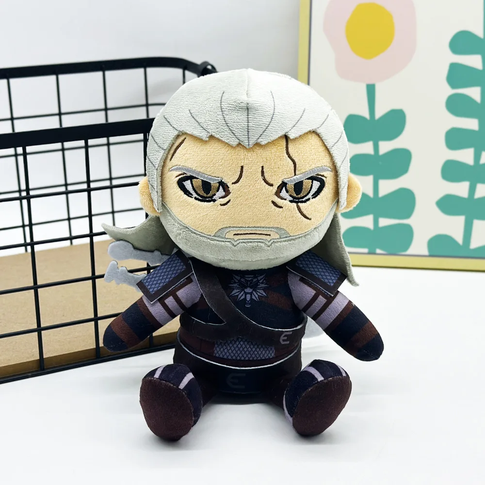 20 سنتيمتر أفخم جيرالت The Witcher 3 البرية هانت ألعاب من نسيج مخملي الدمى الكرتون محشوة لعبة لينة عيد ميلاد هدية الكريسماس للأطفال