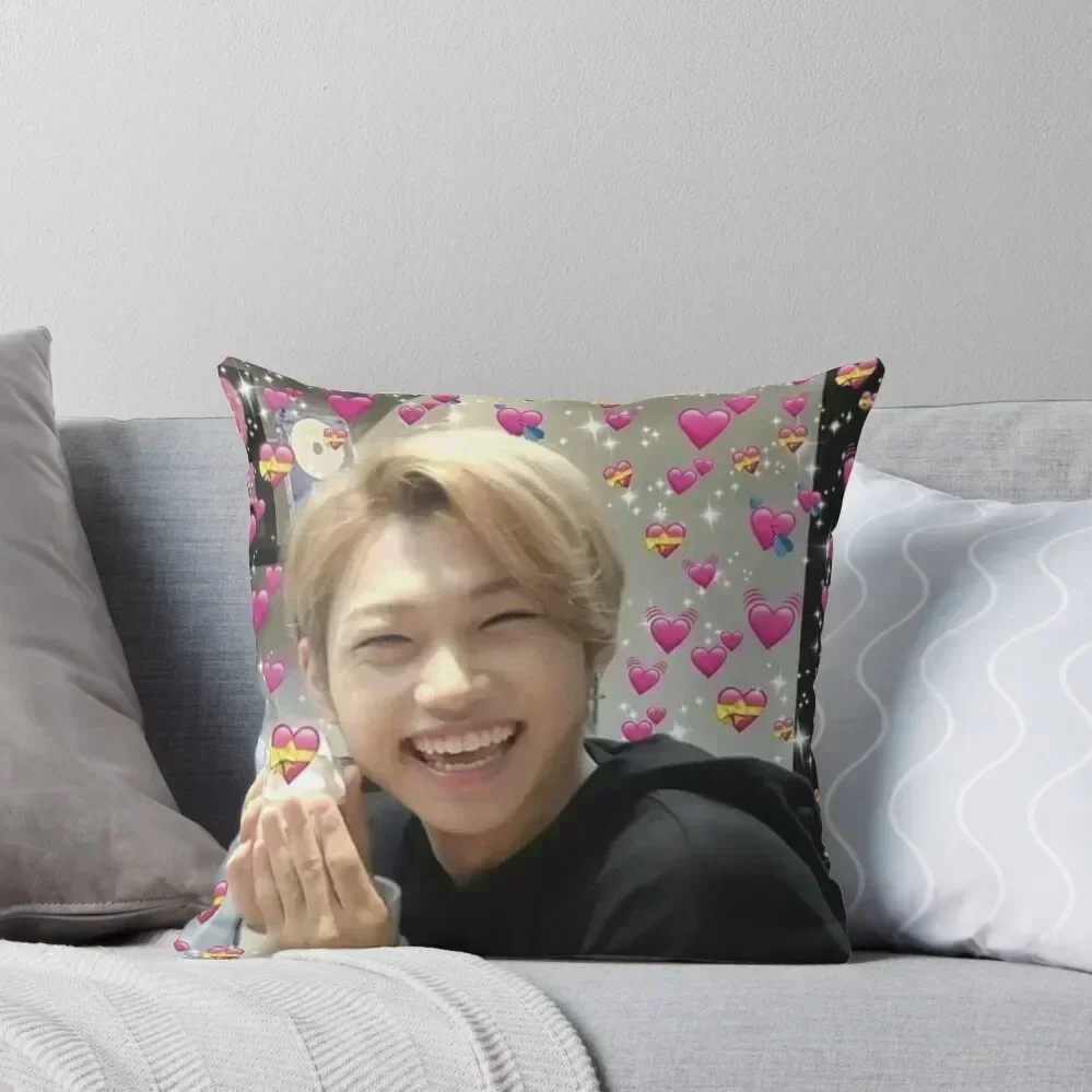 Felix heart meme Throw Pillow Embroidered Cushion Cover Cushion Cover Luxury anime girl Pillowcases For Pillows pillow