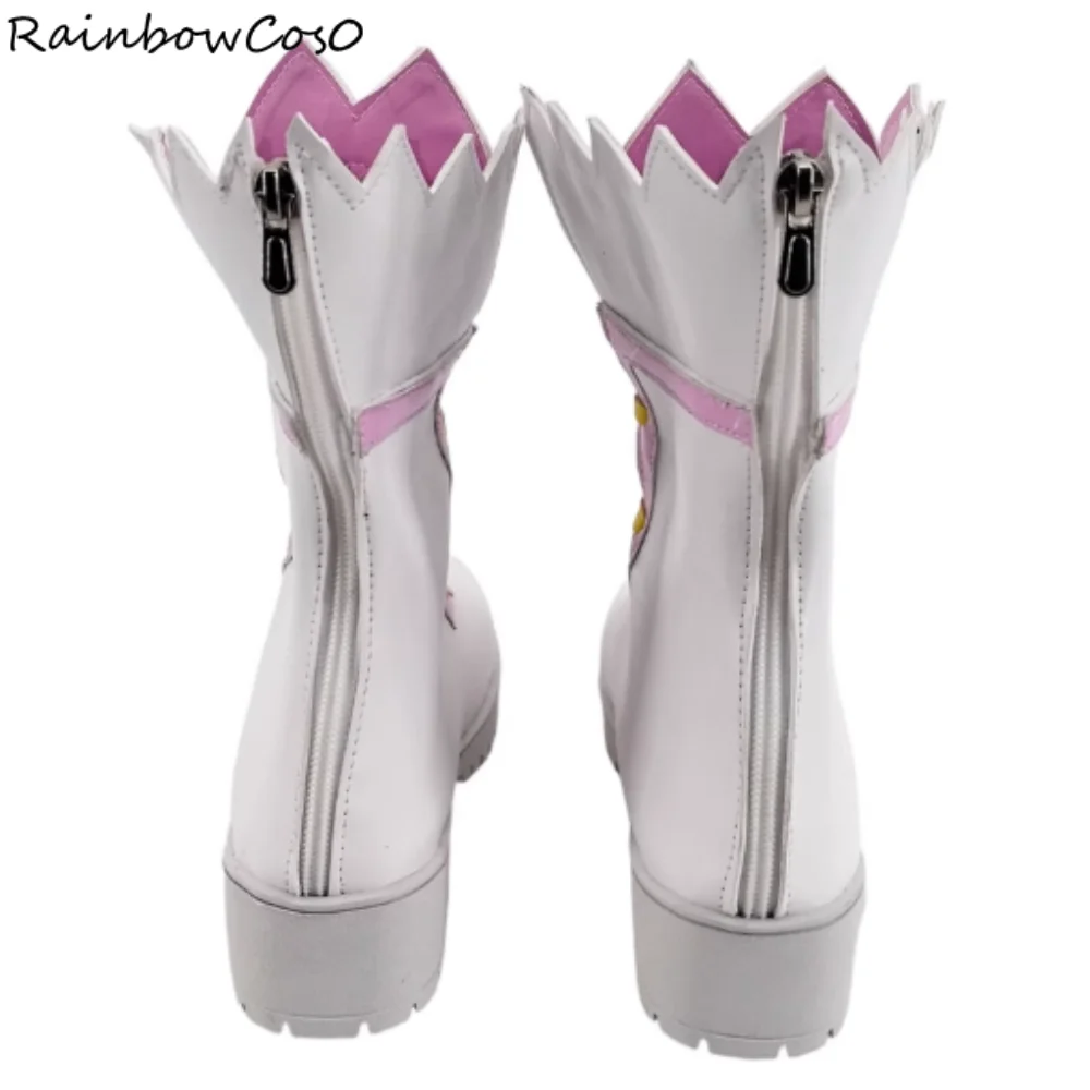KINOMOTO SAKURA Cosplay Shoes Boots Game Anime Party Halloween RainbowCos0 W5252