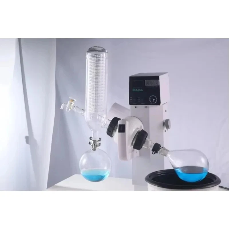 l L L L L 0L Vacuum Pum Rotovap sential Oil Distiller Dual Condenser Rotary Evaporator