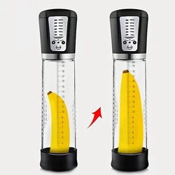 Electric Vacuum Penis Pump for Men Rechargeable Penis Enlargement Extender Pump Masturbator for Men Sex Toy for 18+