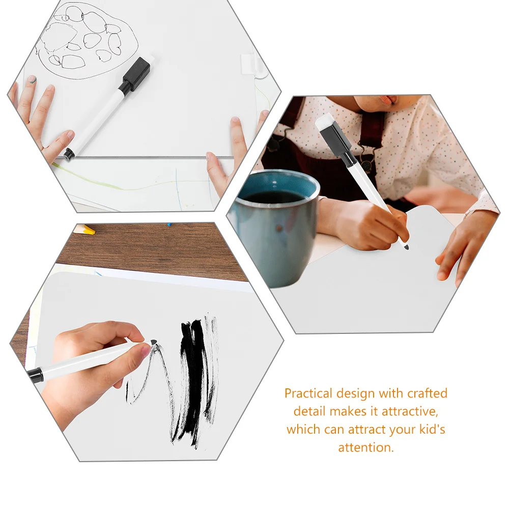 

2 Sets Dry Erase Whiteboards Writing Boards Graffiti Drawing Boards For Students Portable Small Whiteboard
