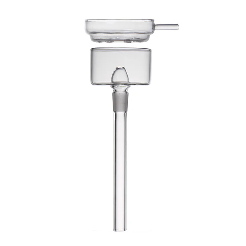 

Высококачественный стеклянный стержень ручной работы с чашей для кальяна для курения кубического кальяна с крышкой-держателем угля, соединение 19 мм