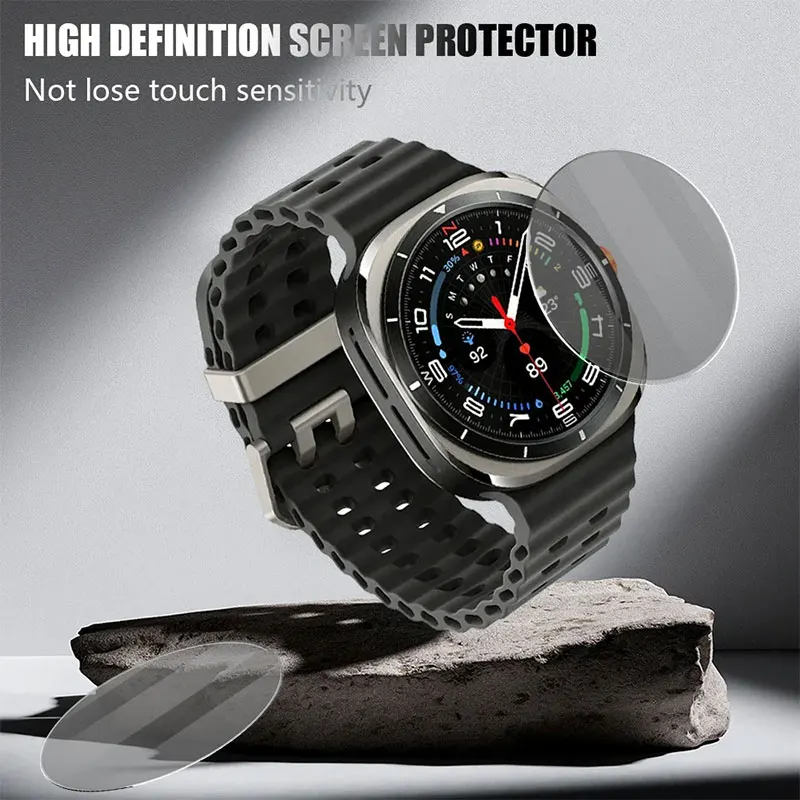 Anti-Peeping Glass For Samsung Galaxy Watch Ultra47mm Screen Protector Tempered Glass For Samsung Watch7 40/44mm Protective Film