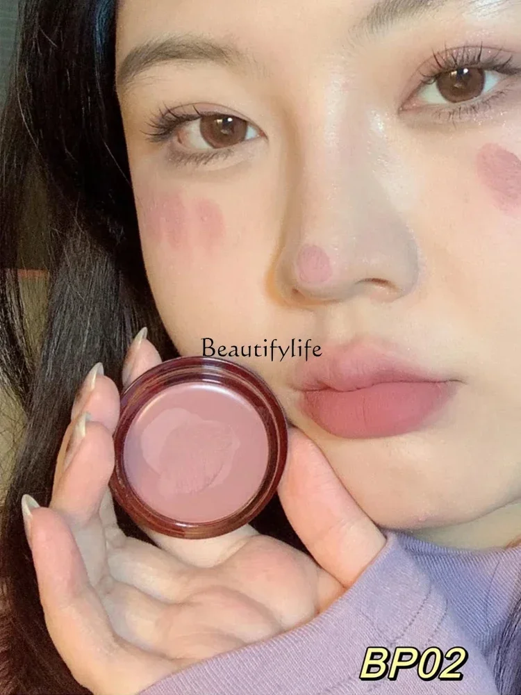 Blush Mud Matte Mousse Convergence Cream Blush Bp02 Blood Color