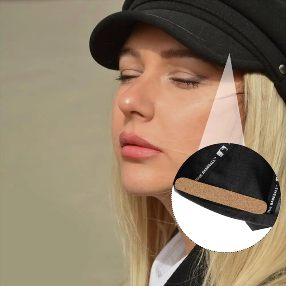 24 stuks transpiratie hoed verloopstukken deodorants draagbare zelfklevende hoedenband binnen kurk sticker verloopstuk stickers alle hoedtypes