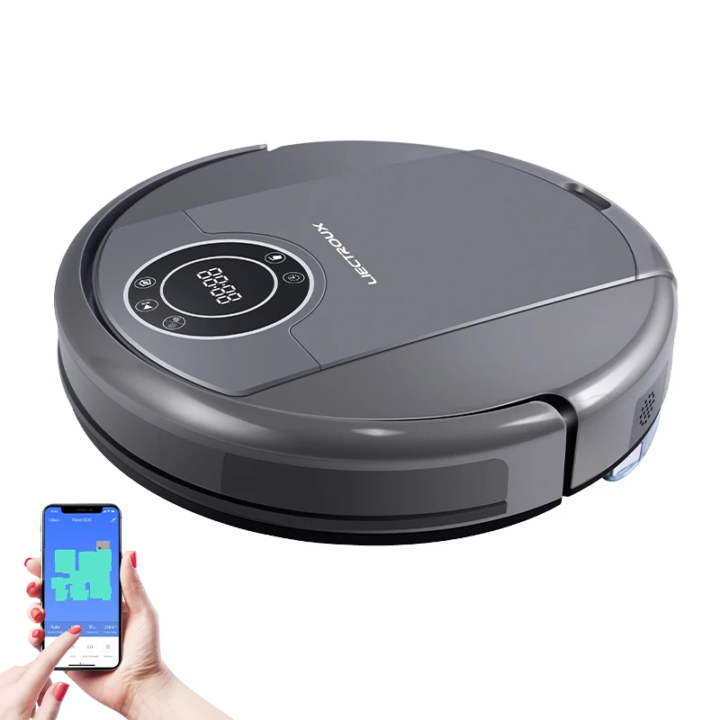 

LIECTROUX Wholesale Price Automatic Vacuum Cleaner ZK808 All in One Cleaning Robot with UVC Light