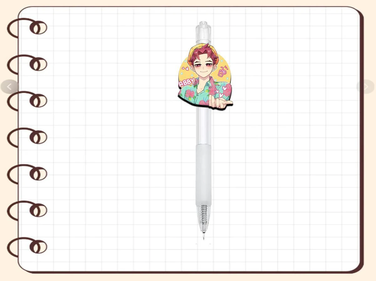 قلم شيطان الصيادين لـ K-Pop قلم أسود للطلاب يأخذ لعبة رسم الامتحان أنيمي الكرتون الشكل القرطاسية لوازم الدراسة هدية للأطفال #2