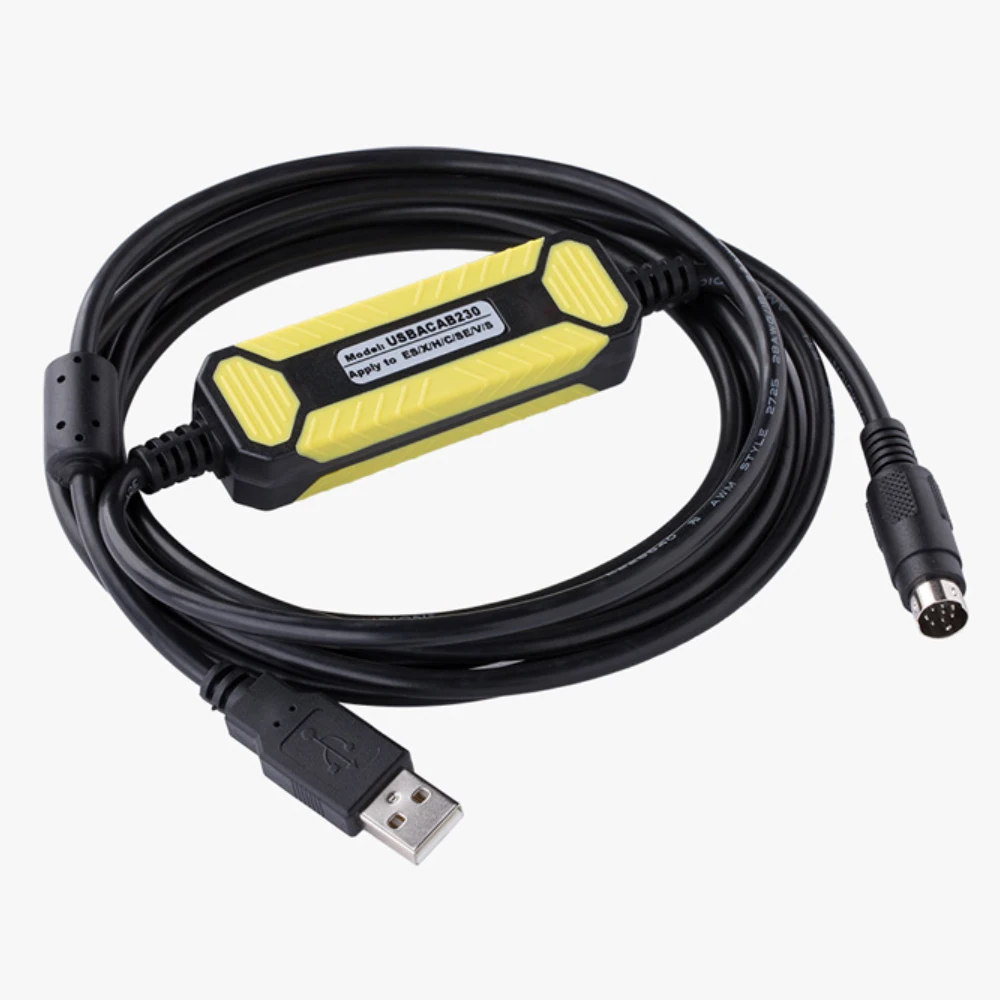 USBACAB230 Suitable for Delta DVP EH ES EC EX DVP14SS211T DVP16 Series PLC Programming Cable Download USB-DVP