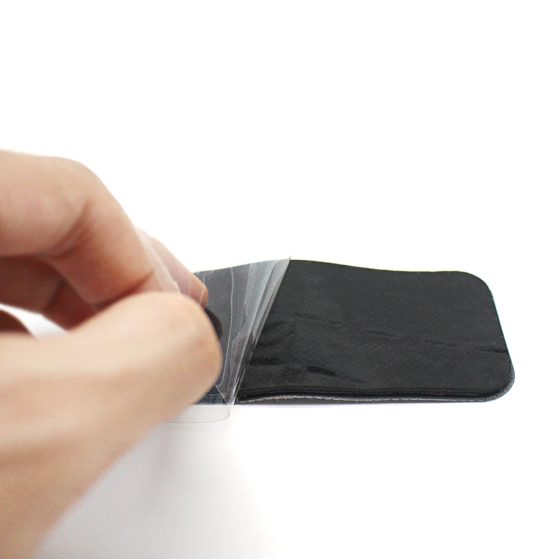 Almofadas de eletrodo branco 5x10cm, adesivo não tecido condutor, estimulador muscular, remendos para massageador elétrico