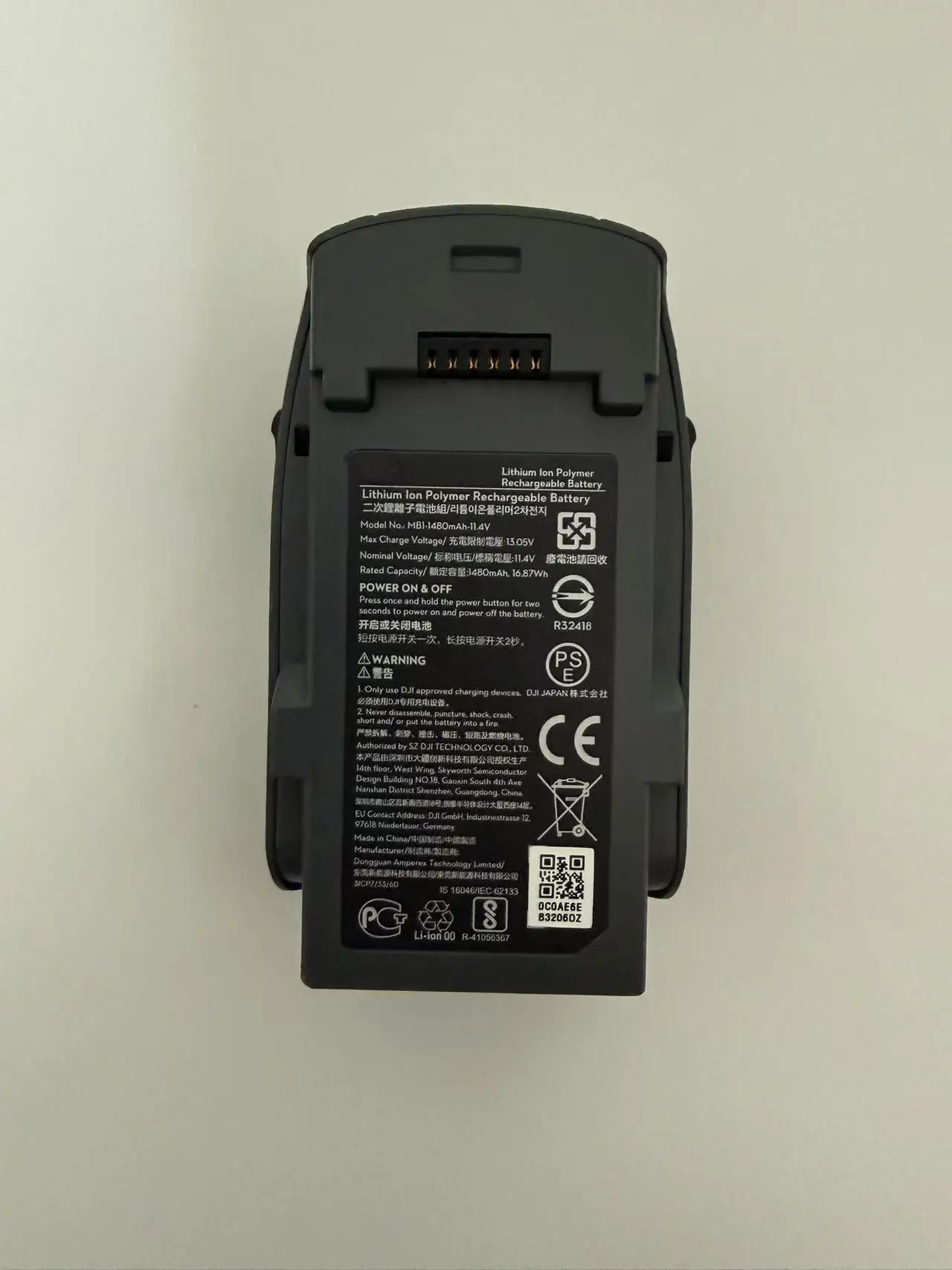 Original Battery for DJI Spark Drone 1480mAh 11.4V