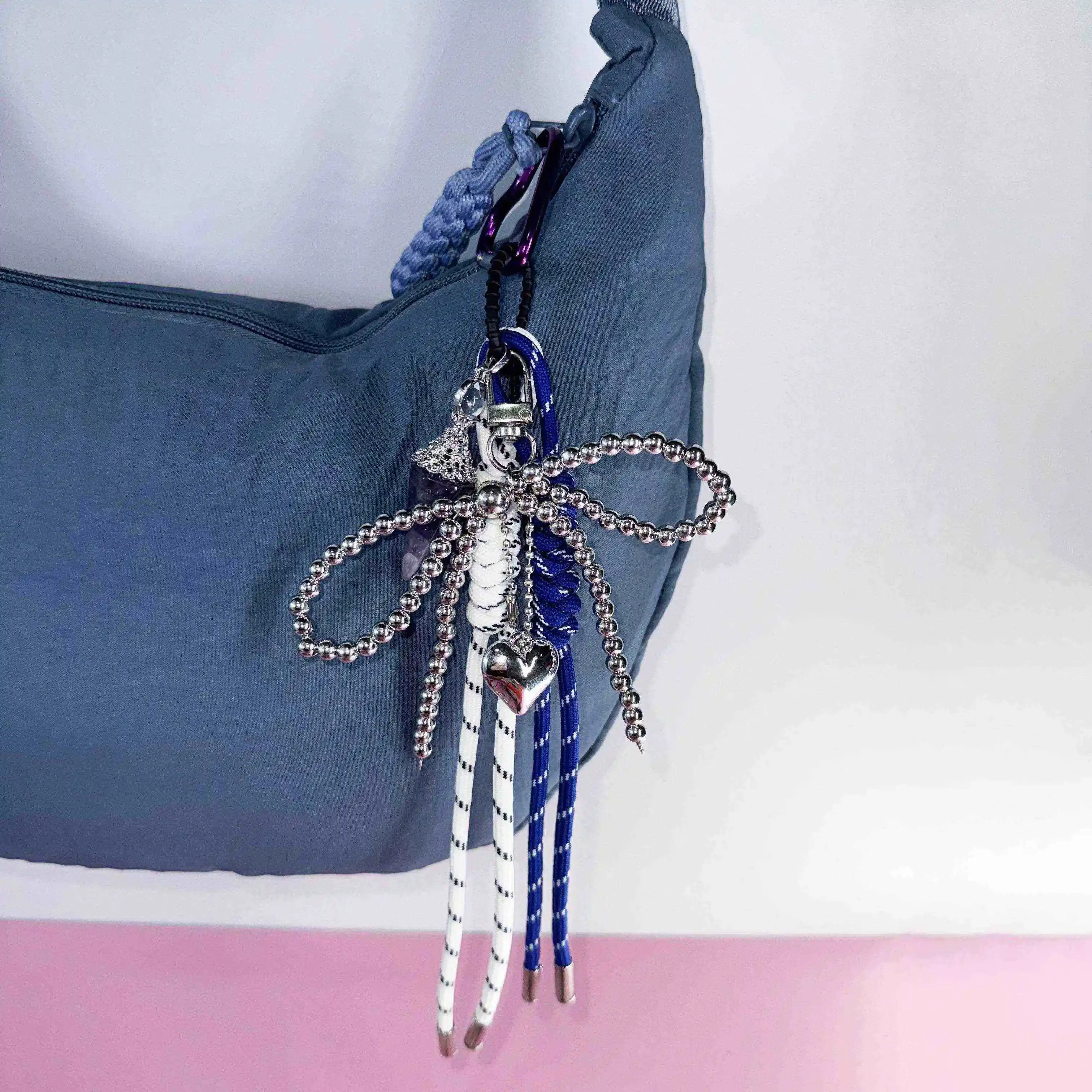

Bag Charms Luxury Bag Chain Doll Pendant for prada Bag Women Handbag Purse Keychain Man Backpack Wallet Decoration