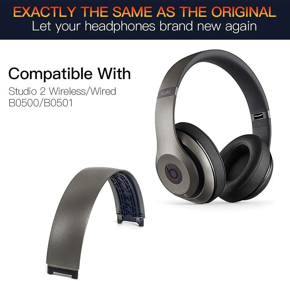 Studio 2.0 ヘッドフォン修理部品用交換用ヘッドバンド Beats Studio2