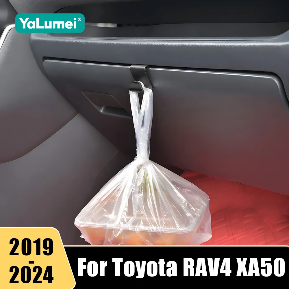 

Car Glove Box Hook For Toyota RAV4 XA50 2019 2020 2021 2022 2023 2024 Multifunctional Storage Hanger Holder Clip Accessories